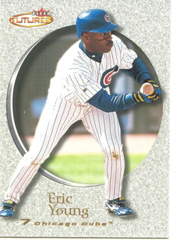 2001 Fleer Futures #27 Eric Young Front