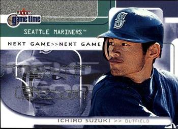 2001 Fleer Game Time #91 Ichiro Suzuki Front