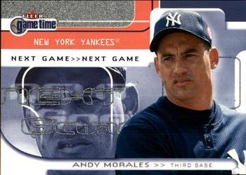 2001 Fleer Game Time #111 Andy Morales Front