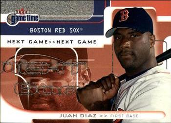 2001 Fleer Game Time #113 Juan Diaz Front