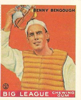 1982 Dover Publications Reprints American League #1 Benny Bengough Front