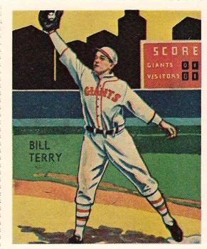 1982 Dover Publications Reprints National League #14 Bill Terry Front
