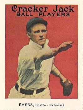 1982 Dover Publications Reprints National League #18 Johnny Evers Front