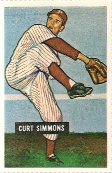 1982 Dover Publications Reprints National League #111 Curt Simmons Front
