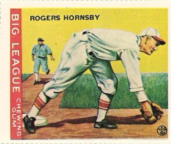 1982 Dover Publications Reprints National League #119 Rogers Hornsby Front