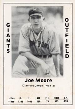 1979 TCMA Diamond Greats #31 Joe Moore Front