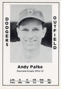 1979 TCMA Diamond Greats #97 Andy Pafko Front