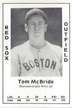 1979 TCMA Diamond Greats #237 Tom McBride Front