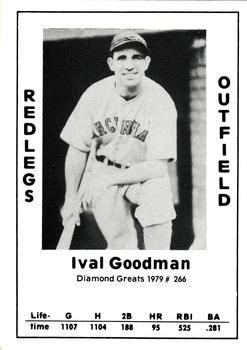 1979 TCMA Diamond Greats #266 Ival Goodman Front