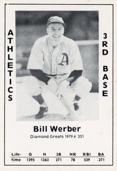 1979 TCMA Diamond Greats #331 Bill Werber Front