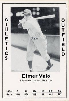 1979 TCMA Diamond Greats #343 Elmer Valo Front