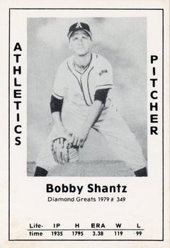 1979 TCMA Diamond Greats #349 Bobby Shantz Front