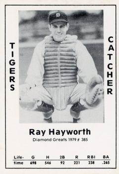 1979 TCMA Diamond Greats #385 Ray Hayworth Front