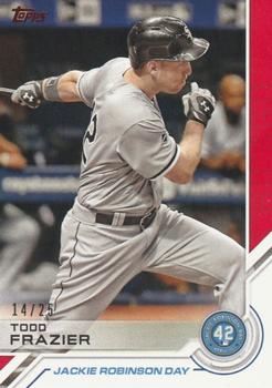 2017 Topps - Jackie Robinson Day Red #JRD-8 Todd Frazier Front
