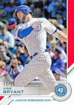 2017 Topps - Jackie Robinson Day Red #JRD-21 Kris Bryant Front