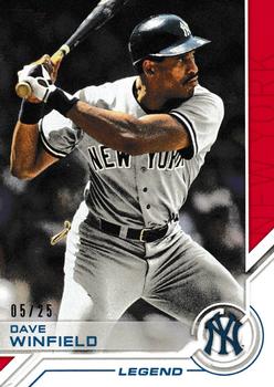 2017 Topps - Salute Red #S-109 Dave Winfield Front