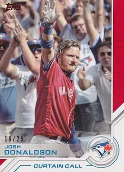 2017 Topps - Salute Red #S-129 Josh Donaldson Front