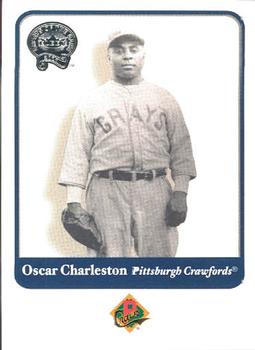2001 Fleer Greats of the Game #137 Oscar Charleston Front