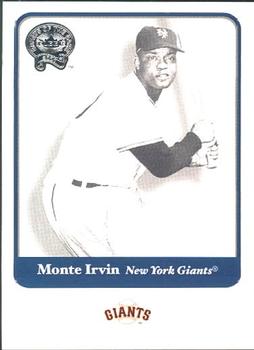2001 Fleer Greats of the Game #17 Monte Irvin Front