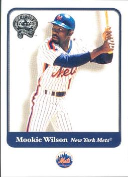 2001 Fleer Greats of the Game #18 Mookie Wilson Front