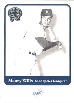 2001 Fleer Greats of the Game #24 Maury Wills Front