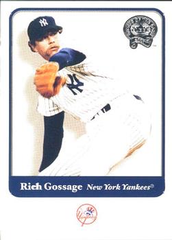 2001 Fleer Greats of the Game #25 Rich Gossage Front