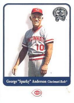 2001 Fleer Greats of the Game #2 Sparky Anderson Front