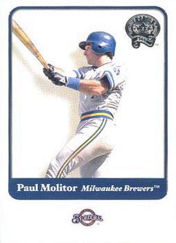 2001 Fleer Greats of the Game #4 Paul Molitor Front