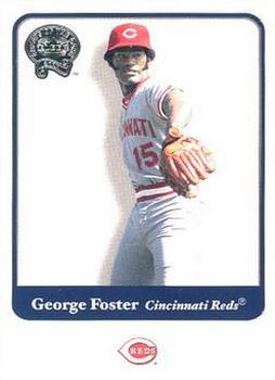2001 Fleer Greats of the Game #68 George Foster Front