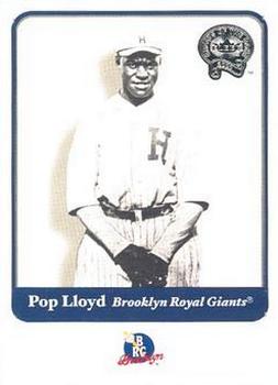 2001 Fleer Greats of the Game #76 Pop Lloyd Front