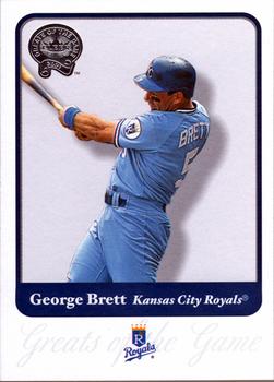 2001 Fleer Greats of the Game #87 George Brett Front
