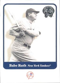 2001 Fleer Greats of the Game #3 Babe Ruth Front