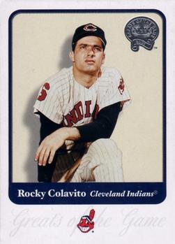 2001 Fleer Greats of the Game #41 Rocky Colavito Front