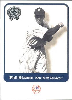 2001 Fleer Greats of the Game #44 Phil Rizzuto Front