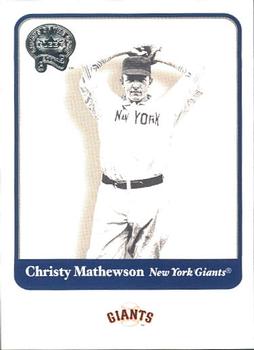 2001 Fleer Greats of the Game #48 Christy Mathewson Front