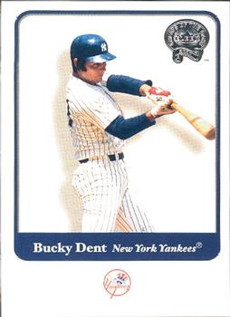 2001 Fleer Greats of the Game #67 Bucky Dent Front