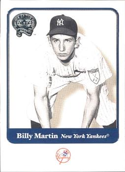 2001 Fleer Greats of the Game #7 Billy Martin Front