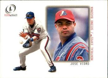 2001 Fleer Legacy #89 Jose Vidro Front