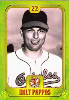 2004 Maryland Lottery Baltimore Orioles #22 Milt Pappas Front