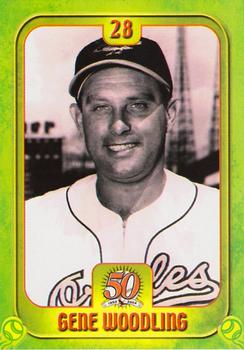 2004 Maryland Lottery Baltimore Orioles #28 Gene Woodling Front
