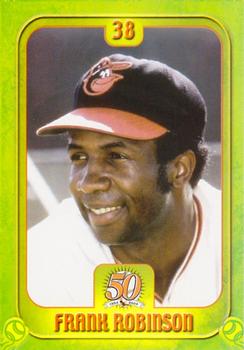 2004 Maryland Lottery Baltimore Orioles #38 Frank Robinson Front