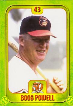 2004 Maryland Lottery Baltimore Orioles #43 Boog Powell Front