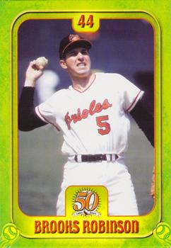 2004 Maryland Lottery Baltimore Orioles #44 Brooks Robinson Front