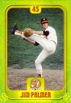 2004 Maryland Lottery Baltimore Orioles #45 Jim Palmer Front