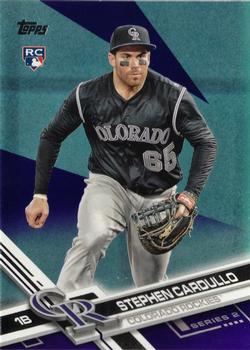 2017 Topps - Purple #397 Stephen Cardullo Front