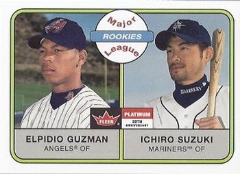 2001 Fleer Platinum #252 Elpidio Guzman / Ichiro Suzuki Front