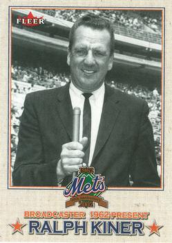 2002 Fleer Mets All-Amazin' 40th Anniversary Team #17 Ralph Kiner Front