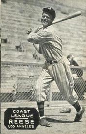 1933-36 Zee-Nut #NNO Jimmie Reese Front