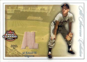 2003 Fleer Fall Classic - All-American Game Used #AAG/AK Al Kaline Front