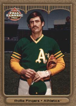 2003 Fleer Fall Classic - Championship Gold #17 Rollie Fingers Front